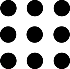Dots Menu Contour Svg Vector, Free Vectors File